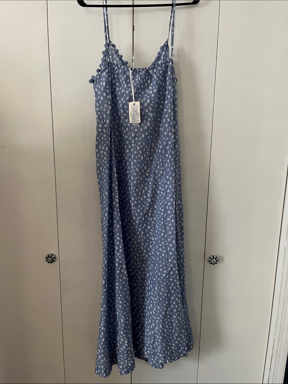 Simply Southern Blue and White Women's Swim Sarong Cover-Up